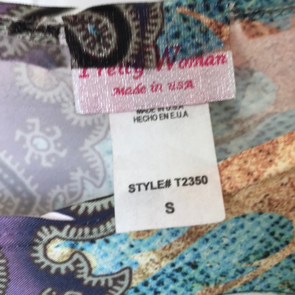 GORGEOUS PLEATED TOP - Picture 5 of 7